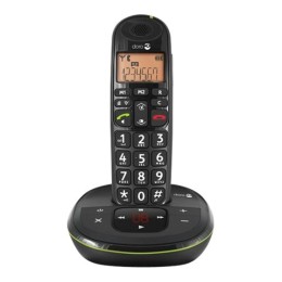 DORO PhoneEasy 105wr - Téléphone sans fil - système de répondeur avec ID d'appelant - DECT\GAP - noir