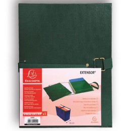 1 Chemise à sangle EXACOMPTA Extensor -vert- largeur max 16 cm