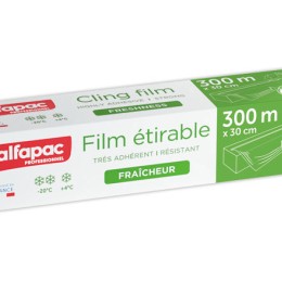 1 Boite distributrice Film alimentaire étirable 300x30 cm