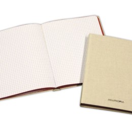 1 Carnet toilé fil 10,5x16,5 cm, 5x5, 192 pages