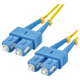 MCL SC/SC duplex singlemode 9/125 OS2 optical fiber - 5m