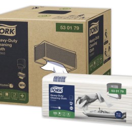 1 Lot de 105 Tork Chiffon de nettoyage Ultra Résistant Plié Top-Pak W4