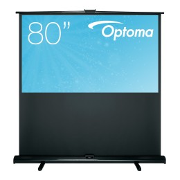 OPTOMA DP-8080MWL Ecran de projection Portable 80" - 16:9 - 177 x 99,5cm - Gain 1.0