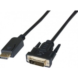 Hypertec 128211-HY câble vidéo et adaptateur 1,8 m DisplayPort DVI-D Noir