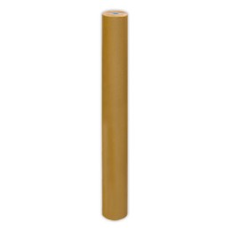 1 Rouleau en kraft brun 90 g - 1m x 10m (610g)