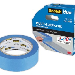 1 Ruban adhésif de masquage multi-surface sans trace - 41m x 36mm