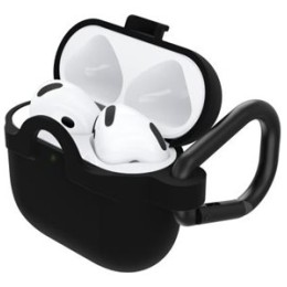 OtterBox - Couvercle de boîtier pour boîtier de chargement des écouteurs sans fil - cristal noir - pour Apple AirPods 4