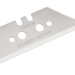 1 Etui de 10 lames trapèze n°99 pour cutter de sécurité MARTOR 19mm