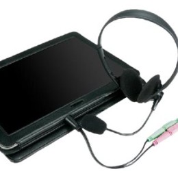 MCL Adaptateur audio jack 3.5mm 4 contacts pour micro et casque - 20cm