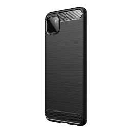 DLH - Coque de protection pour téléphone portable - silicone - noir - pour Samsung Galaxy A22 5G