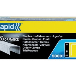 1 Boite de 5000 Agrafes RAPID 13/6 pour pistoleT