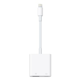 Apple - Adaptateur Lightning - Lightning mâle pour USB, Lightning femelle