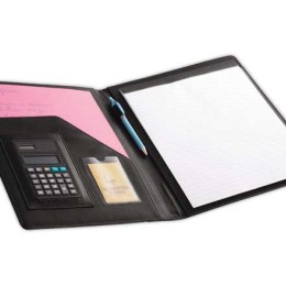 1 Porte- bloc conférencier silimi noir, 25,5x33 cm