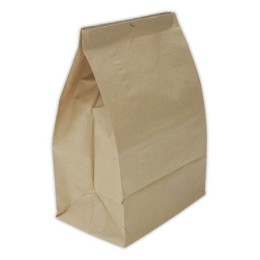 1 Boite de 5 Sacs de 80 litres en papier kraft  réutilisables pour destructeurs