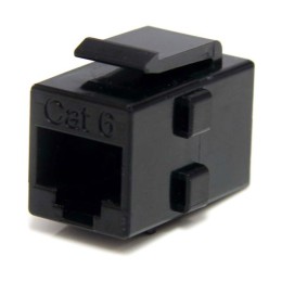 StarTech.com Cat 6 RJ45 Keystone Jack Network Coupler - F/F (C6KEYCOUPLER) - Coupleur réseau - RJ-45 (F) pour RJ-45 (F) - CAT 6 - noir