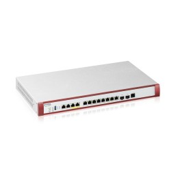Zyxel ZyWALL USG FLEX 700H - Firewall - avec 1 an d'offre groupée de sécurité - 14 ports - 1GbE, 2.5GbE - géré par le Cloud - rack-montable