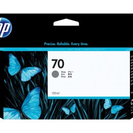 HP 70 original Ink cartridge C9450A grey standard capacity 130ml 1-pack with Vivera Ink cartridge