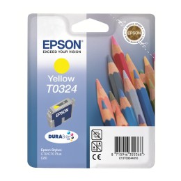 EPSON T0324 cartouche d encre jaune capacité standard 16ml 420 pages 1-pack blister sans alarme