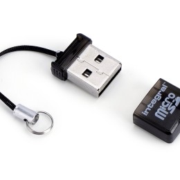 Integral - Lecteur de carte (microSD, microSDHC) - USB 2.0