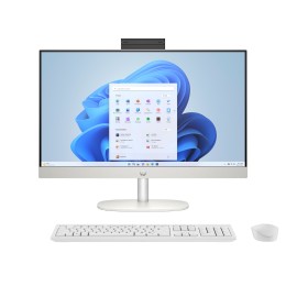 Tout-en-un - Ryzen 5 7520U / jusqu'à 4.3 GHz - RAM 16 Go - SSD 512 Go - NVMe - Radeon 610M - Gigabit Ethernet, Bluetooth 5.3, IEEE 802.11ax (Wi-Fi 6) LAN sans fil: - 802.11a/b/g/n/ac/ax, Bluetooth 5.3 - Win 11 Home - moniteur : LED 23.8" 1920 x 1080 (Full