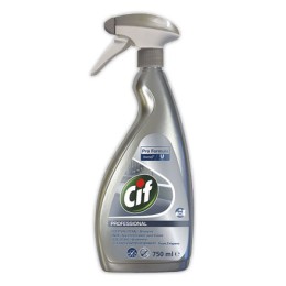 1 Vaporisateur 750 ml CIF Nettoyant inoxpro