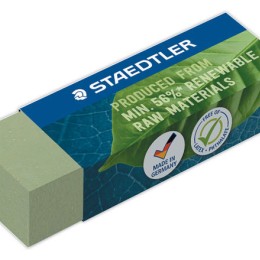1 Gomme verte naturelle olive sans latex