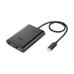 I-TEC USB-C Dual 4K/60Hz single 8K/30Hz DP Video Adapter 2x DP Port