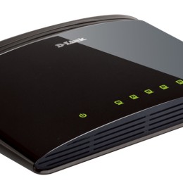 D-Link DES-1005D Non-géré Fast Ethernet (10/100) Noir
