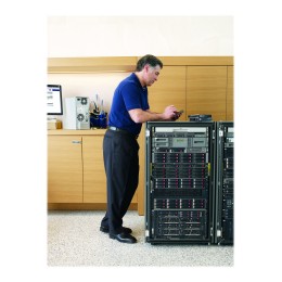 HPE StorageWorks MSL2024 - Bibliothèque de bandes - LTO Ultrium - nombre maximum de lecteurs : 2 - rack-montable - 2U - lecteur de codes barres - pour ProLiant DL120 G7, DL120 G7 Base, DL120 G7 Entry, DL120 G7 Performance