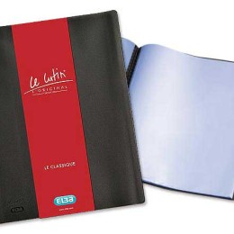 1 Protège-documents OXFORD Le Lutin Classique A4 - 100 poches - noir