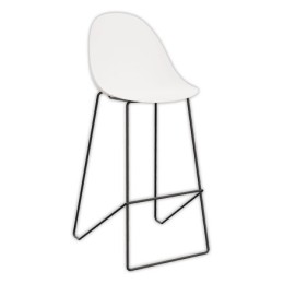 1 Lot de 2 Chaises hautes VOID piétement luge Blanc