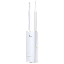 TP-LINK 300Mbps Wireless N Outdoor Access Point, Qualcomm, 300Mbps at 2.4GHz, 802.11b/g/n, 1 10/100Mbps LAN, Passive PoE Supported,