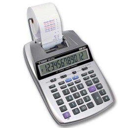 Canon P23-DTSC calculatrice Bureau Calculatrice imprimante Argent