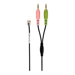 EPOS UI Box to PC Cable: Modular plug to two 3.5mm jack plug