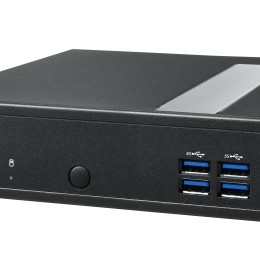 Shuttle XPC slim Barebone DL30N, Intel N100, 1x DDR5, 2x LAN (2x 2.5Gbit), 2xCOM,1xHDMI,1xDP, 1x VGA, fanless, fonctionnement permanent 24/7