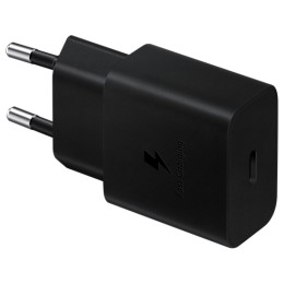 SAMSUNG 15W Adapter UCB-C port without cable Black