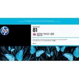 HP 81 original dye Ink cartridge C4935A light magenta standard capacity 680ml 1-pack
