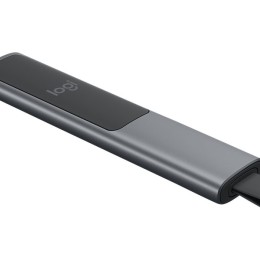 LOGITECH Spotlight Presentation remote control 3 buttons slate