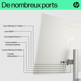 HP All-in-One 24-cr0081nf PC AMD Ryzen™ 7 16 Go DDR4-SDRAM 512 Go SSD Windows 11 Home