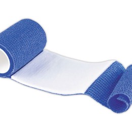 1 Pansement compressif sur bande cohésive 6cm x 2m
