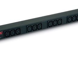 APC BANDEAU DE PRISES BASIQUE - IEC C14 EN ENTREE - 15 SORTIE IEC C13 - 16A - 230V - RACK ZERO U VERTICAL