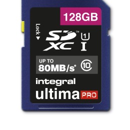 Integral UltimaPro - Carte mémoire flash - 128 Go - UHS Class 1 / Class10 - SDXC UHS-I