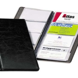 1 Porte-cartes de visites 96 cartes Visifix