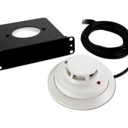 APC NetBotz Universal Smoke Sensor in IT spaces incl Cable ties Rack Mounting brackets