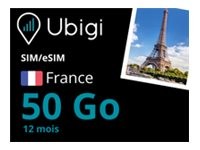 Ubigi propose une eSIM avec un forfait de 50 Go/mois pendant 12 mois en France, idéale pour les professionnels et les voyageurs. Grâce à sa connectivité multi-opérateurs en 4G/5G, Ubigi assure une connexion rapide, fiable et sécurisée, sans dépendre du Wi