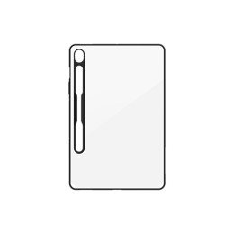 SAMSUNG Back cover with reinforced edges Transparent