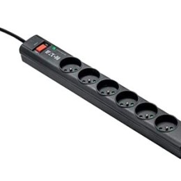EATON Multiprises parafoudre 10A Protection Strip 6 prises FR avec protection de ligne Tel/Internet
