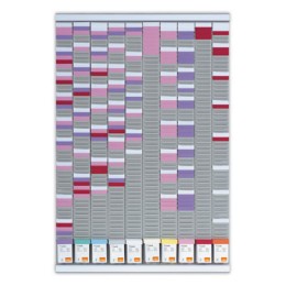 Nobo Kit planning polyvalent 10 colonnes 54 fentes