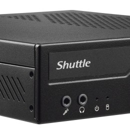 Shuttle XPC slim DH670V2 - Barebone - Slim-PC Socket LGA1700 - Intel H670 - pas de processeur - RAM 0 Go - UHD Graphics - Gigabit Ethernet, 2.5 Gigabit Ethernet - noir