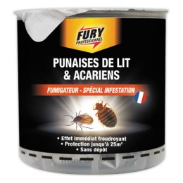 1 fumigateur spécial punaises de lit et acariens 25m2 Fury